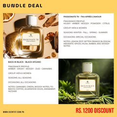 PASSIONATE TK & BACK IN BLACK DEAL